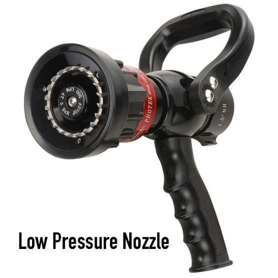Fire Hose Nozzle 1-1/2" Low-Pressure Constant Gallonage Nozzle 60, 95, 125 or 150 GPM (Preset to 125GPM)