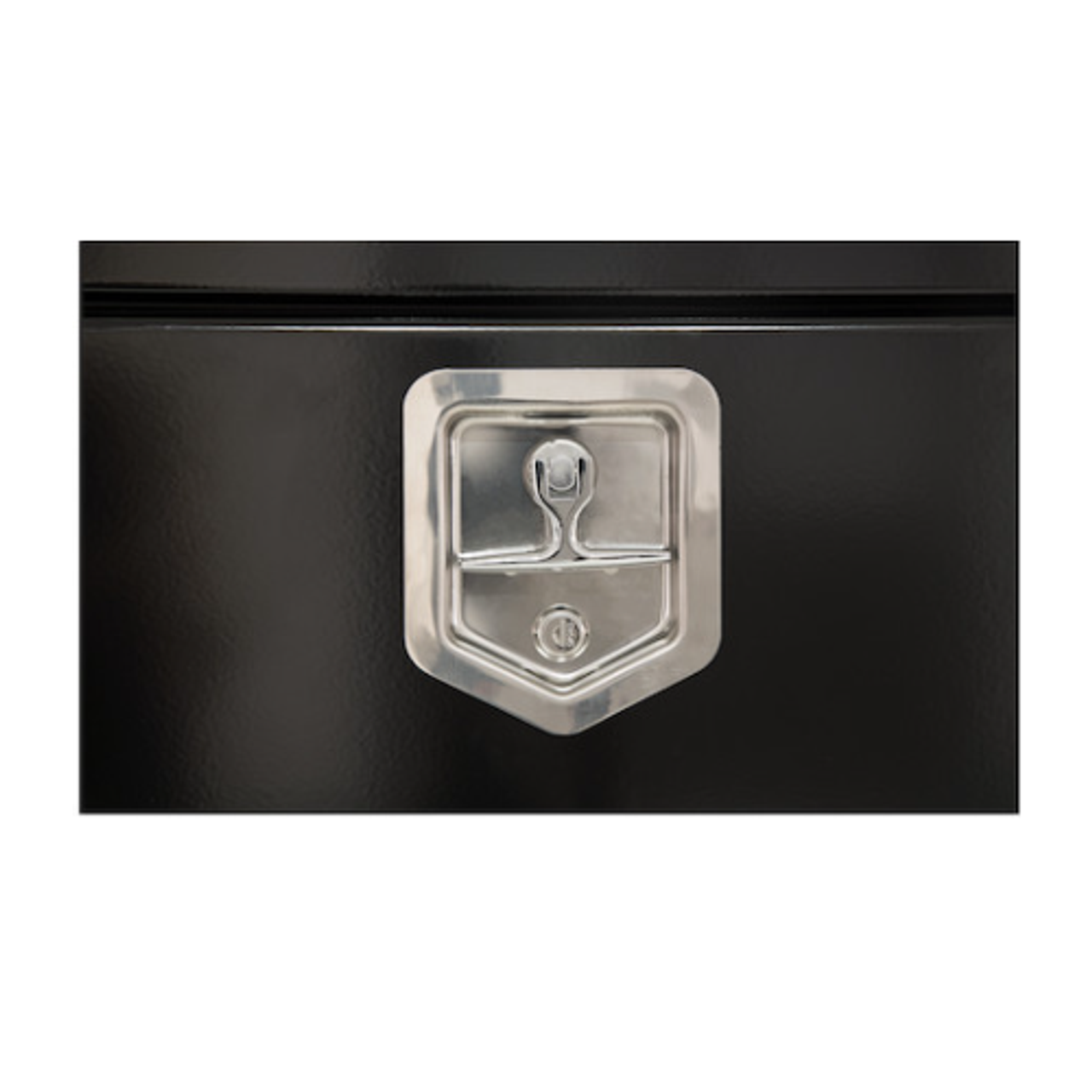 Buyers Products Black Steel Underbody Truck Toolbox with T-Latch Series