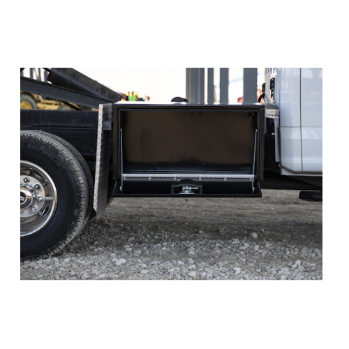 Buyers Products Black Steel Underbody Truck Toolbox with T-Latch Series 10