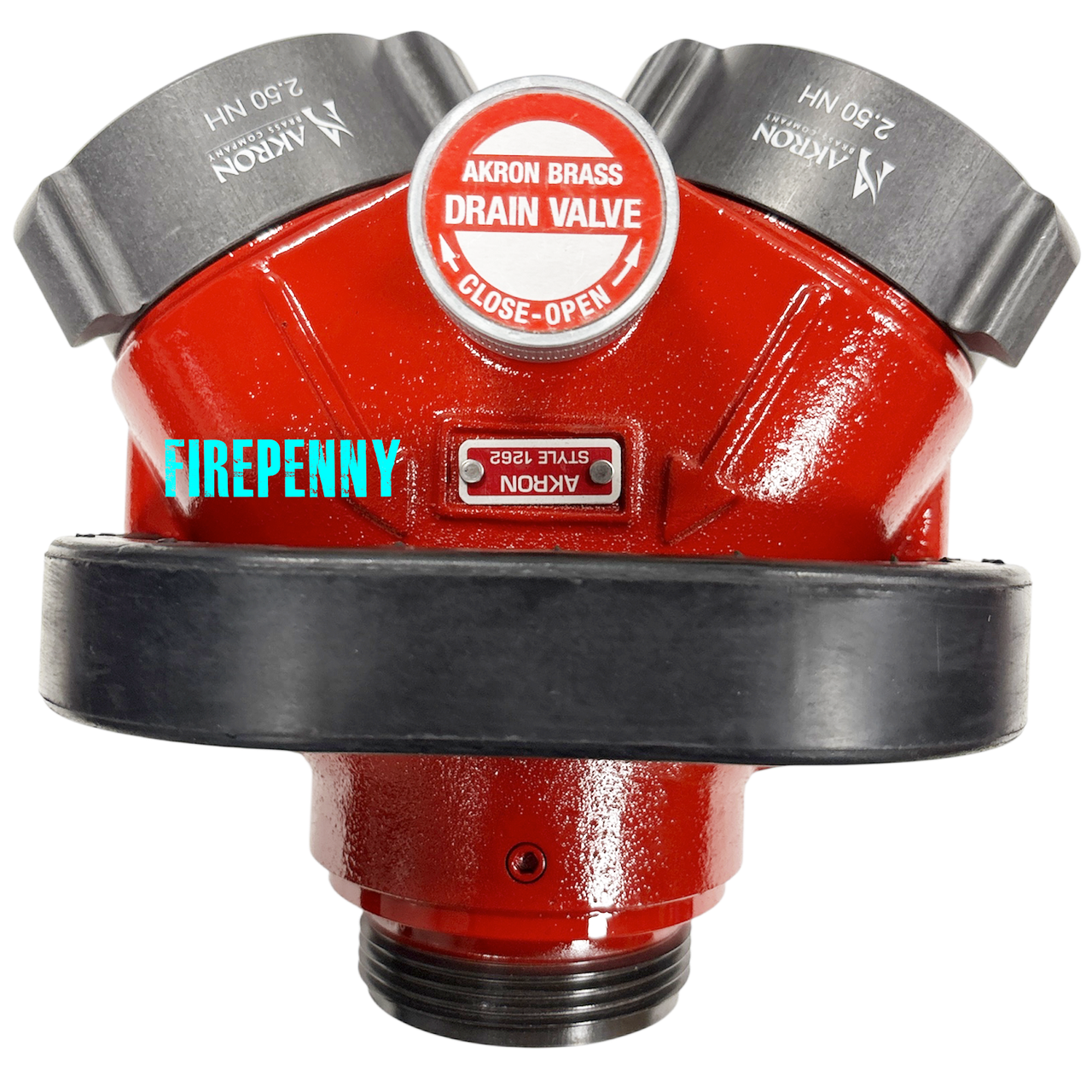 Akron Brass 1262 Clapper Valve Siamese