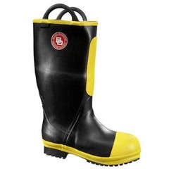 Black Diamond Rubber Firefighter Boot