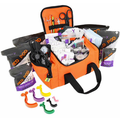 Lightning X Compact First Responder Stocked EMT Bag w/ Fill Kit B Lightning X Compact First Responder Stocked EMT Bag w/ Fill Kit B