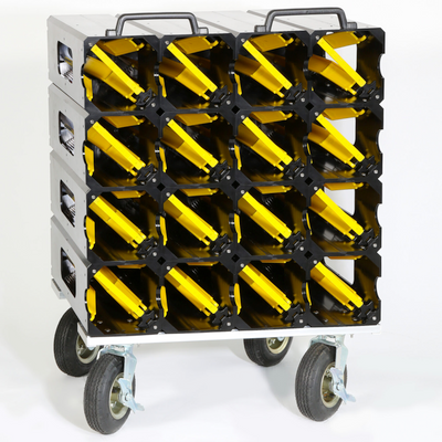 Pac Tools Cylinder Mate Mobile Storage Unit 16 Pack Cart Pac Tools Cylinder Mate Mobile Storage Unit 16 Pack Cart