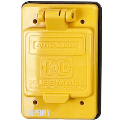 Kussmaul Yellow Auto Eject Cover Only Kussmaul Yellow Auto Eject Cover Only