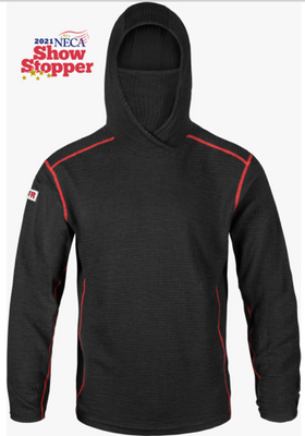 Lakeland High Performance FR Waffle Hoodie w/ Neck Gaiter