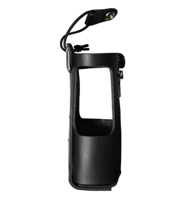 Boston Leather Firefighter Radio Holder for a Kenwood Viking VP8000 Series