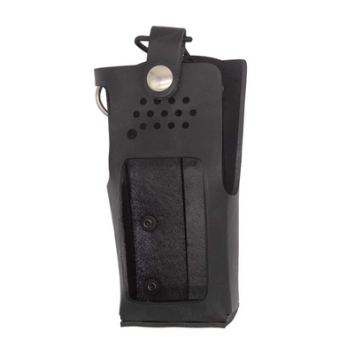 Boston Leather Firefighter Radio Holder for a Bendix King P150 with Extended Battery (KAA0100)