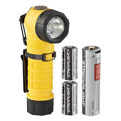 Streamlight Polytac 90X Multi-Fuel, Right-Angle Firefighter Flashlight
