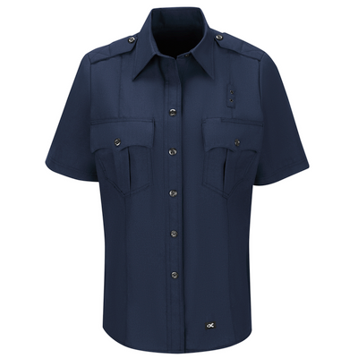 Workrite Women's Classic Fire Officer Shirt - Navy