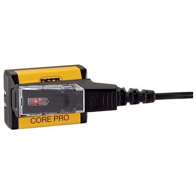 The CORE PRO battery can be recharged without removing the battery from the PIXA R headlamp, via three external charging contact point and its charging cable. It's also removable and can be charge externally.