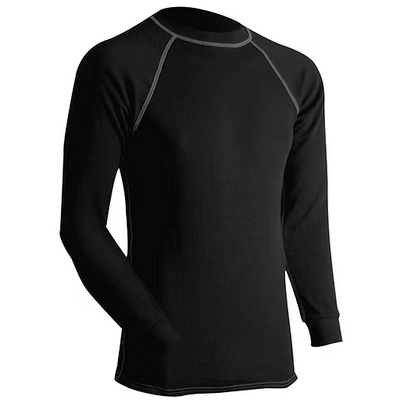 Majestic Relaxed Fit Long Sleeve, Crew Neck - C6 MAX BLACK