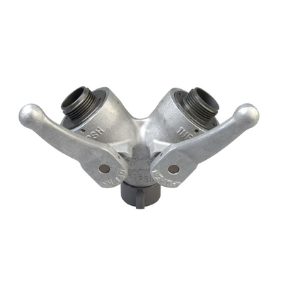 S&H Products 1"F x (2) 1"M Gated Wye Valve