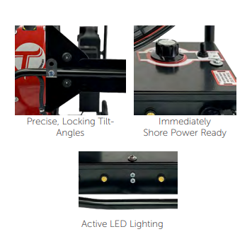 Tempest VS.1.3 Standard Battery-Powered Fan - 1
