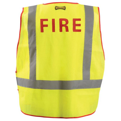 OccuNomix Mesh Public Safety Breakaway Vest WDor, Fire - 1