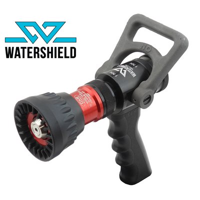 C&S Supply Watershield 1 Dual Flow Nozzle with rubber bumper, Pistol Grip (10,23 GPM)