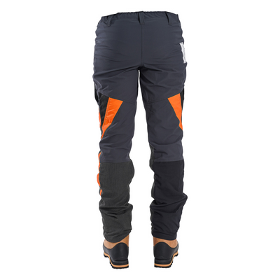 Clogger Zero Gen2 Light and Cool Men's Arborist UL Chainsaw Pants - Orange Flash - 1