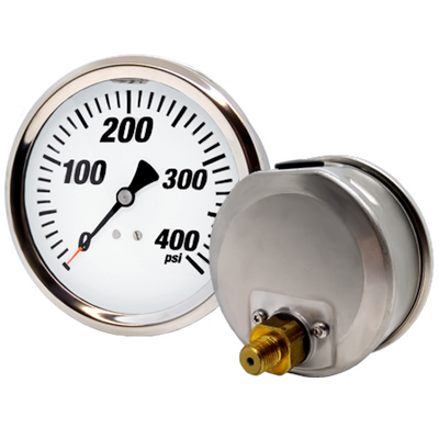 Innovative Controls 100mm (4") Stainless Pressure Gauge