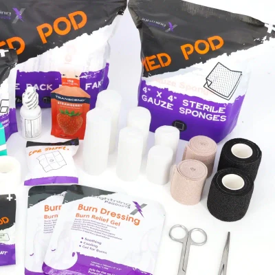 Lightning X Premium Medical First Aid Trauma Basic Fill Kit A