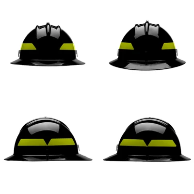 Bullard Full Brim Wildland Helmet - All Black
