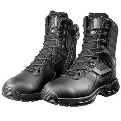 Black Diamond 8" Waterproof Side Zip Tactical Boot, Composite Safety Toe