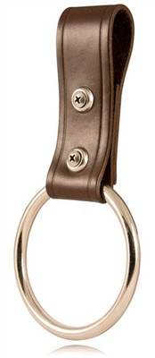 Boston Leather firefighter leather truck belt adjustable 1.5 inch width