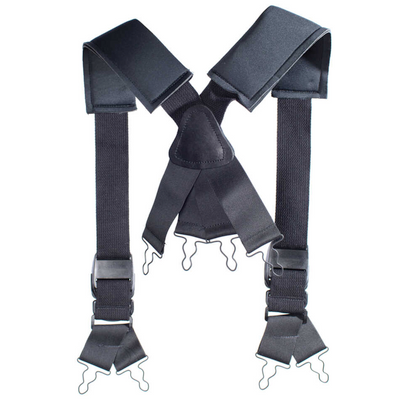 Fire-Dex X-Back Suspenders, Black Padded Fire-Dex X-Back Suspenders, Black Padded