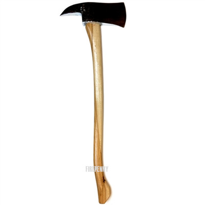 Fire Hooks Unlimited Chrome Working Axe With Hickory Handle Fire Hooks Unlimited Chrome Working Axe With Hickory Handle