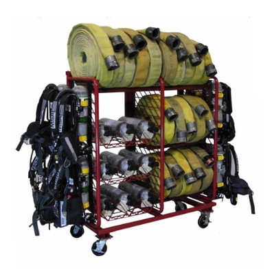 Groves Multi-Purpose Storage System - Hose/SCBA/Cylinder Configuration Groves Multi-Purpose Storage System - Hose/SCBA/Cylinder Configuration