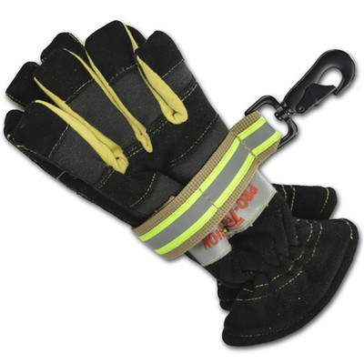 Lightning X Heavy Duty Firefighter Tan Glove Strap