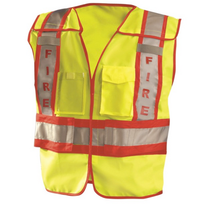 OccuNomix Premium Solid Public Safety Fire Vest OccuNomix Premium Solid Public Safety Fire Vest