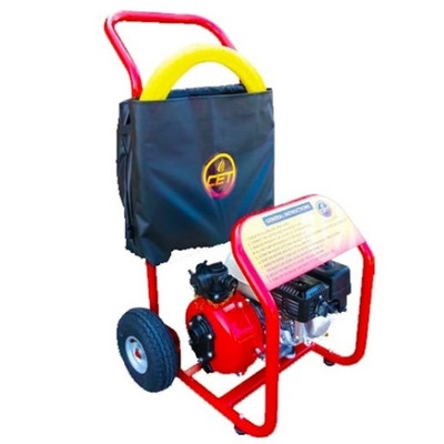 CET 6hp Portable Firefighting Pump Cart