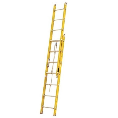 Alco-Lite Firefighter Fiberglass 2-Section Roof Ladder