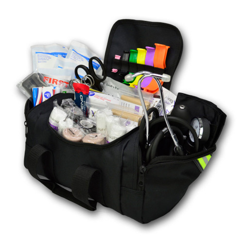 PRIMACARE Empty First Responder Trauma Bag, 2-Removable Pouchs, Blue  KB-4135-B - The Home Depot