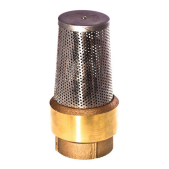 C&S Supply 4" Brass Foot Valve