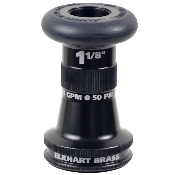 Elkhart Brass 187-XD Short Barrel Smooth Bore Nozzle, NH