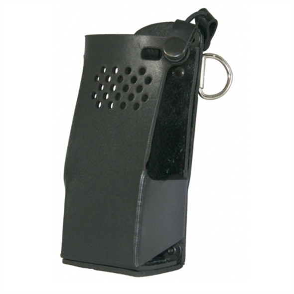Boston Leather Firefighter's Radio Holder for Motorola APX 6000 (Model 1.5)