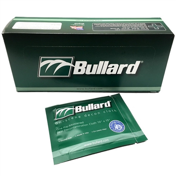 Bullard Decon Cloths, Box of 20 Packets
