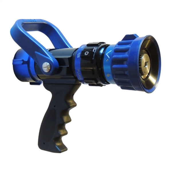 C&S Supply 1-1/2" Blue Devil Select Gallonage Nozzle, Pistol Grip, 30 - 125 GPM
