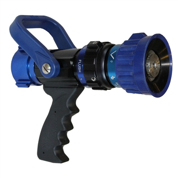 C&S Supply 1-1/2" Blue Devil Select Gallonage Nozzle, Pistol Grip, 75 - 150 GPM