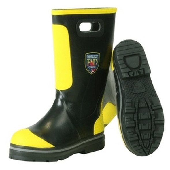 Fire-Dex FDXR-100 Rubber Fire Boot, NFPA