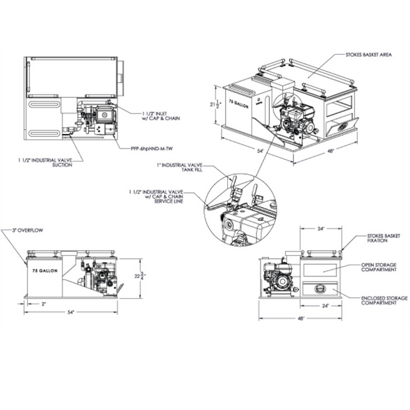 CET Skeeter UTV Skid Unit