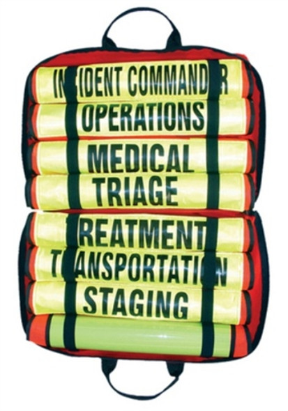 R&B Incident Command TRIAGE Vest Set