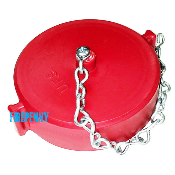 3" Threaded Cap with Chain, NH