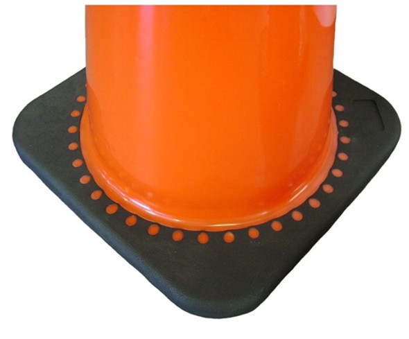 PVC 18" Traffic Safety Cone with 6" Reflective Collar