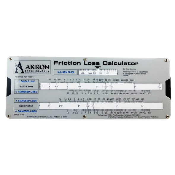 Akron Brass Calculator, Fire Stream (91000001) FK-803