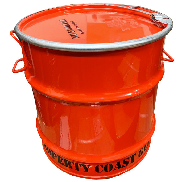 Darley Container for Coast Guard P6 Pump, Cover, Cover Clamp