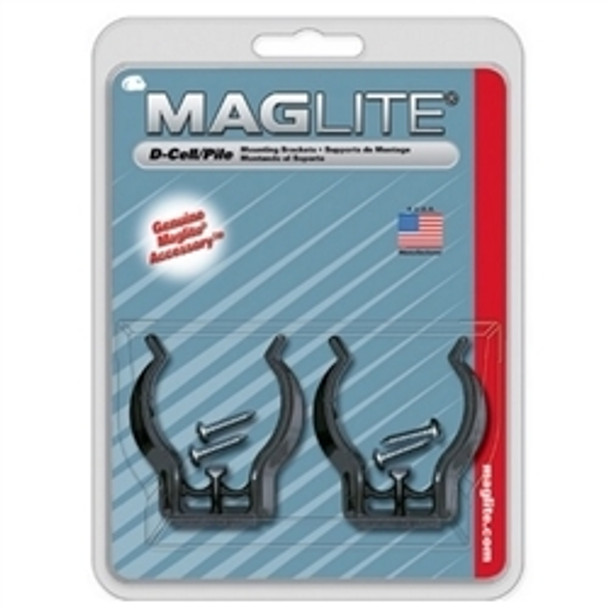 Maglite D-Cell Mounting Brackets