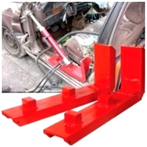 Heavy Duty Ram Jammer Vehicle Extrication Bases, set of 2