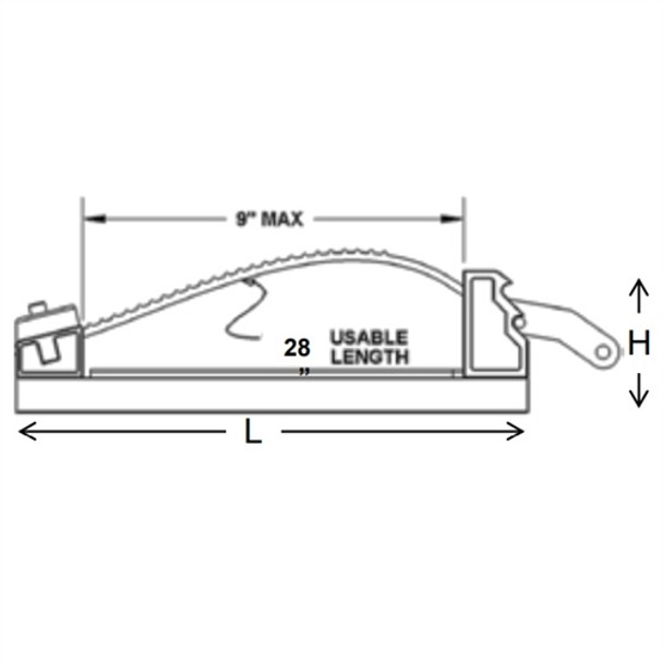 PAC Tool K5006 Adjustamount Kit, 12"