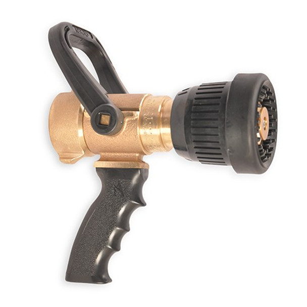 Akron Brass 1-1/2" Brass Fog Nozzle with Pistol Grip 3021